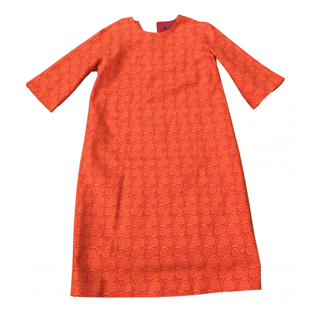 Mid-length dress Marimekko Orange size 